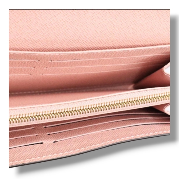 LOUIS VUITTON Victorine Pink Bird Long Wallet Portefeuille Sala Rose Ballerine - Picture 10 of 16